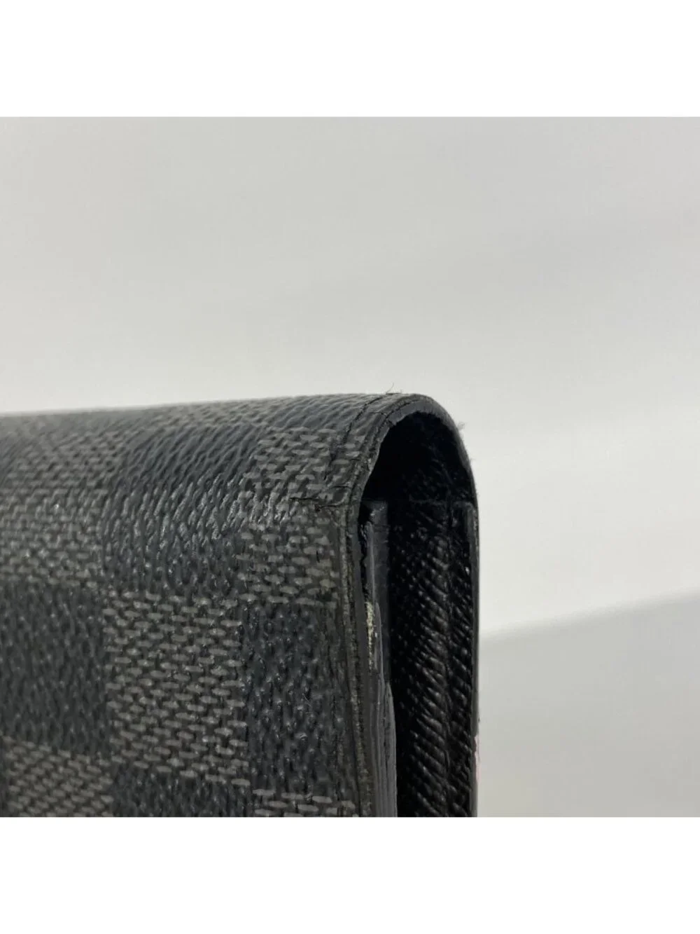 Louis Vuitton Wallet Damier Graphite Portefeuille Brazza Black